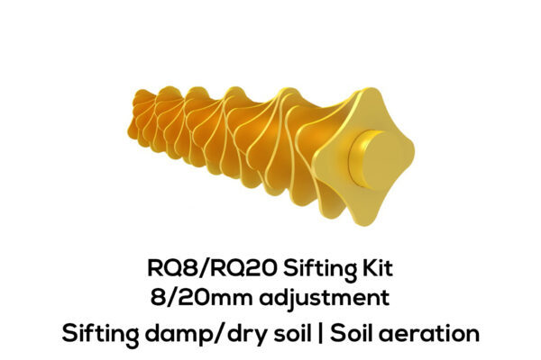 RQ8/RQ20 sifting kit rotor option