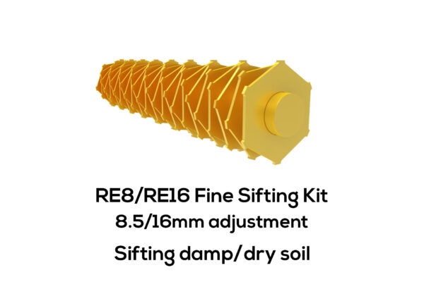 MB RE8/RE16 Fine sifting kit rotor option