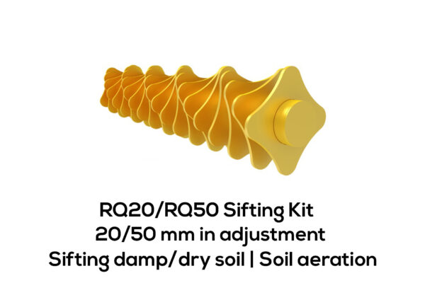 RQ20/RQ59 sifting kit rotor option