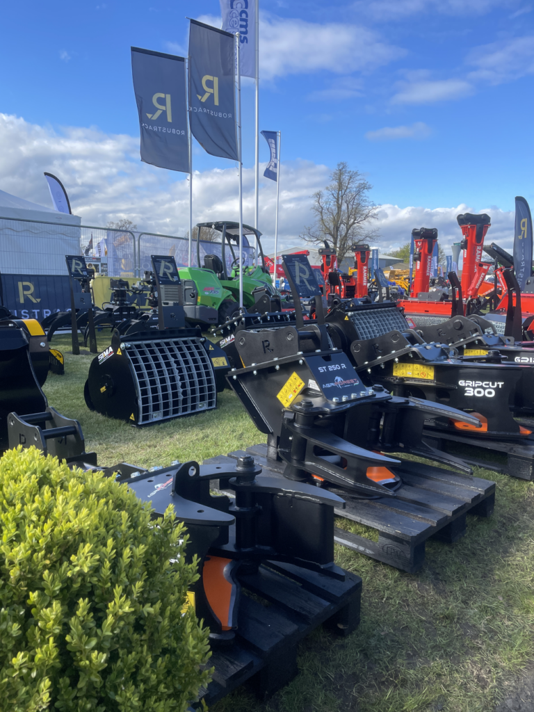 Scotplant 2024 attachments on stand